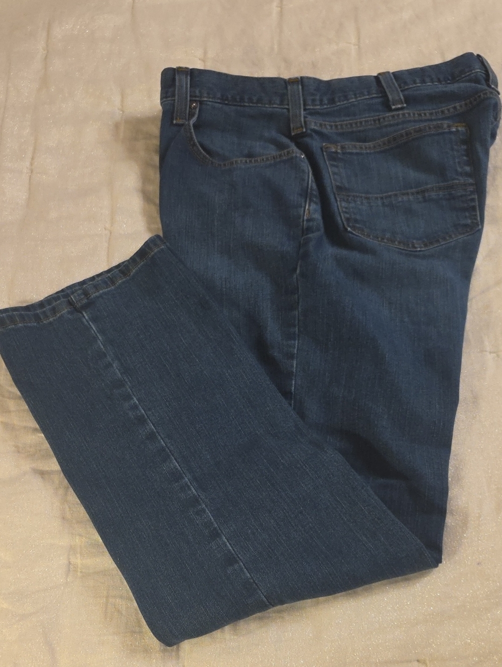 Carhartt Men's Rugged Flex Relaxed Fit Jeans - Indigo Blue 5 Pockets Size 36ร32